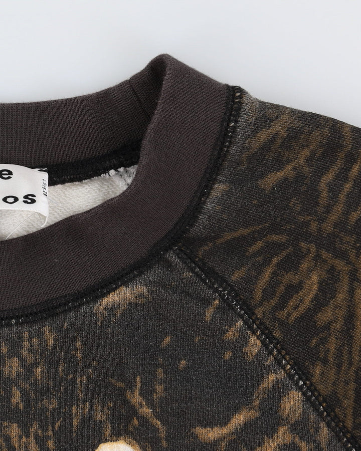 ACNE Studios Swan Kissing Design Sweatshirt - S