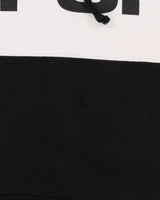 Supreme White Black Graphic Spellout Hoodie - M