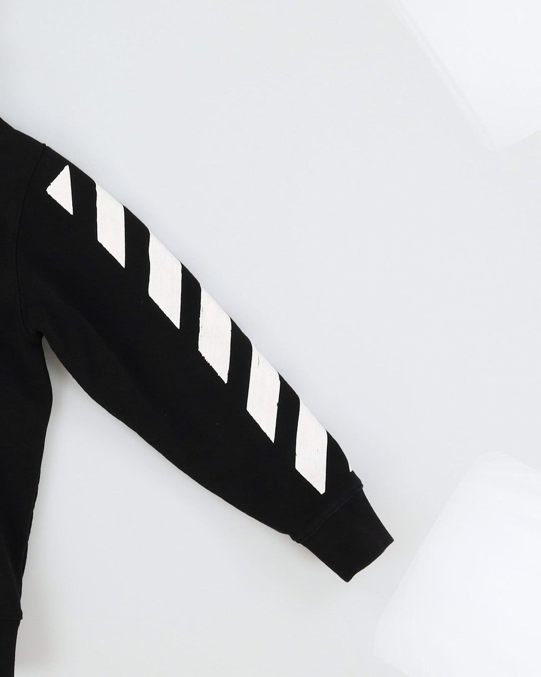 Off White Seeing Things Black Classic Logo Hoodie M Rokit