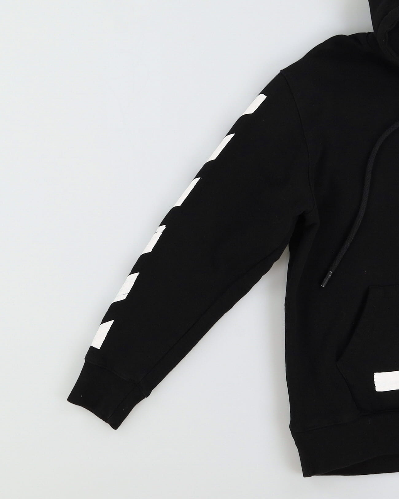 Off-White Seeing Things Black Classic Logo Hoodie - M