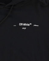 Off-White Black Classic Back Logo Hoodie - M