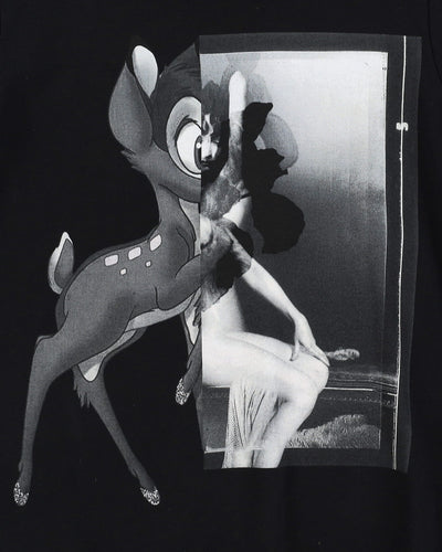 Givenchy Bambi Black Oversized Graphic Sweatshirt - S