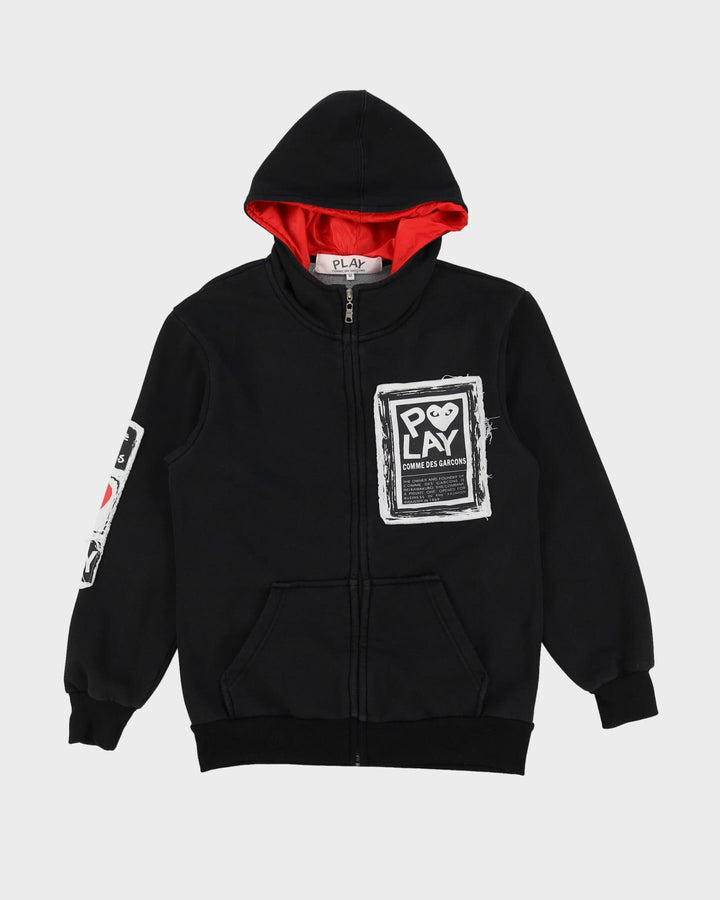 Comme Des Garcons Play Black Hoodie M - Main Image