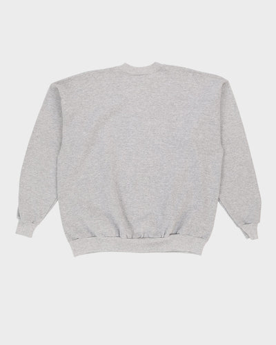 90s Property Of Stampeders Football CFL Grey Sweatshirt - XL