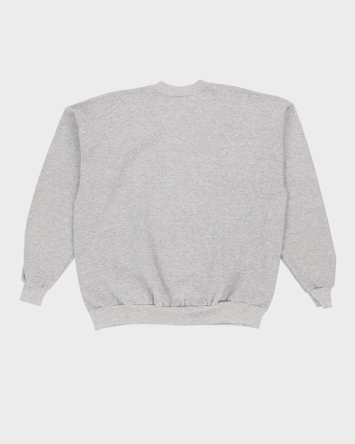 90s Property Of Stampeders Football CFL Grey Sweatshirt - XL