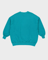 Vintage 90s Winnie The Pooh Disney Green Embroidered Sweatshirt - OS