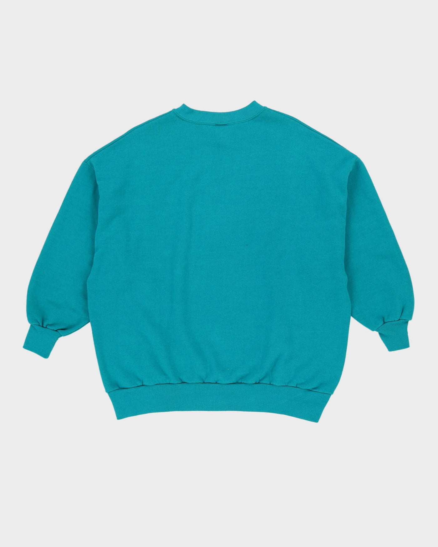 Vintage 90s Winnie The Pooh Disney Green Embroidered Sweatshirt - OS