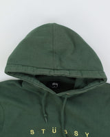 Stussy Green Hoodie - M
