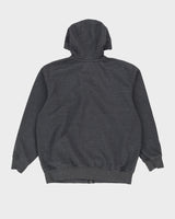 Carhartt Blue Rain Defender Full-Zip Oversized Hoodie - XL