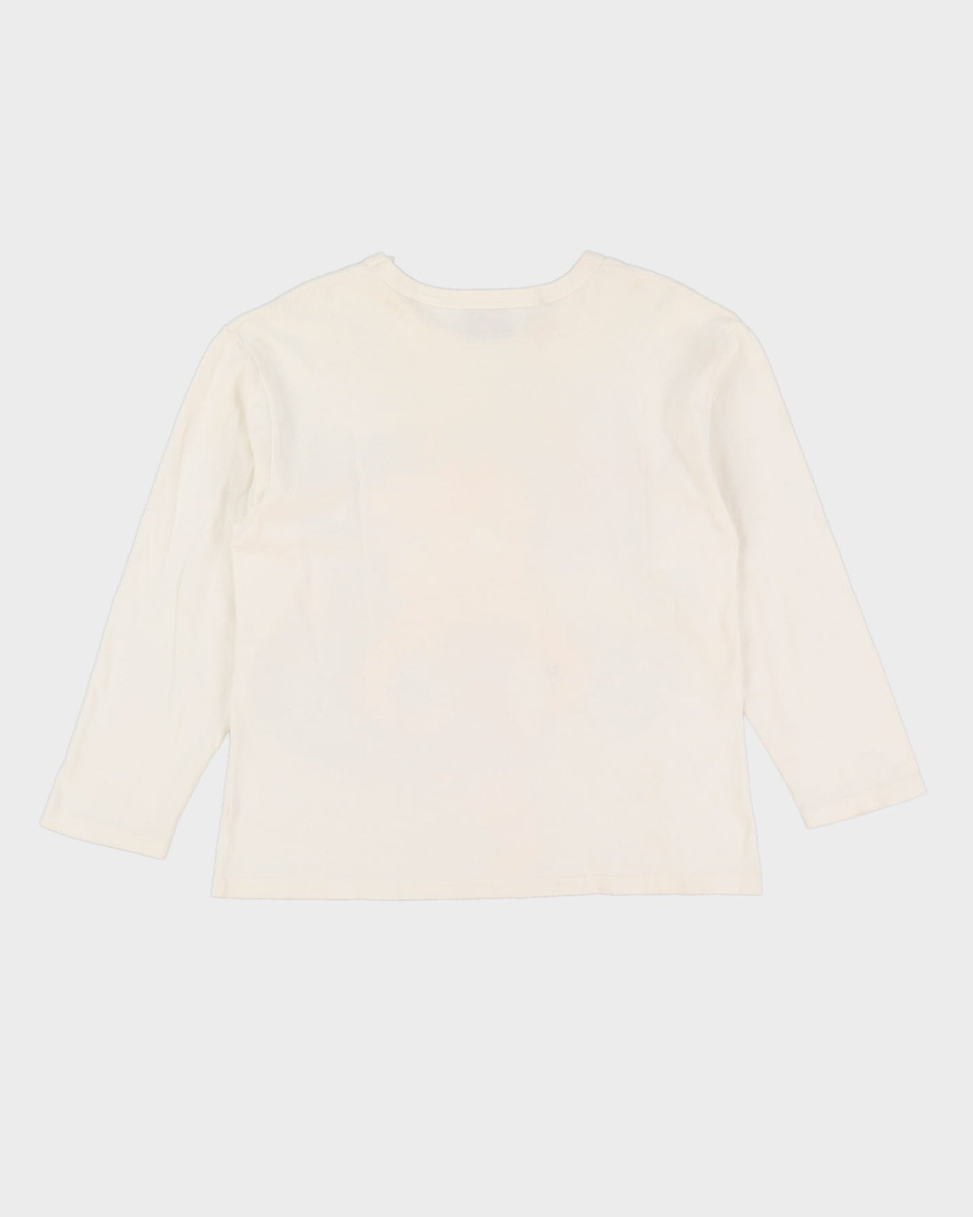 Vintage 90s Betty Boop White Graphic Oversized Sweatshirt - S