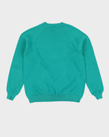 Vintage 90s Alaska Green Graphic Sweatshirt - M