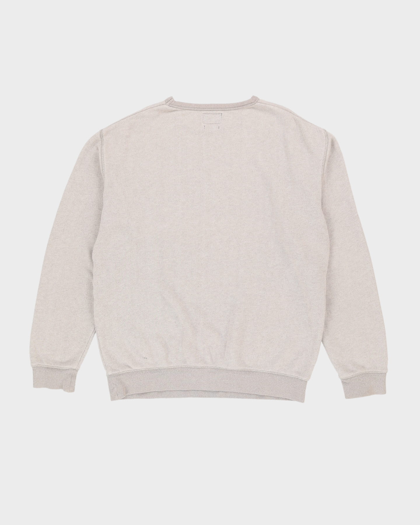 Stussy Grey Embroidered Logo Sweatshirt - XL
