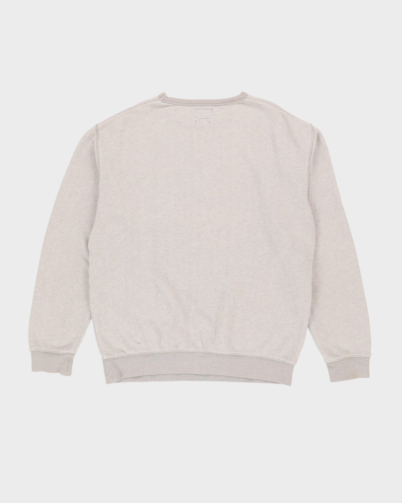 Stussy Grey Embroidered Logo Sweatshirt - XL