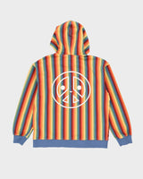 Guess X Friends With You Multi Colour Striped Hoodie - M