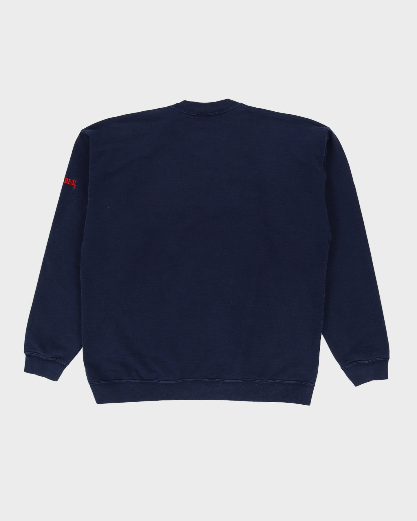 Vintage 90s Hard Rock Cafe Instant Karma Navy Sweatshirt - XL