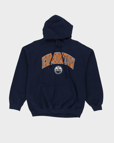 Edmonton Oilers Navy NHL Hoodie - L