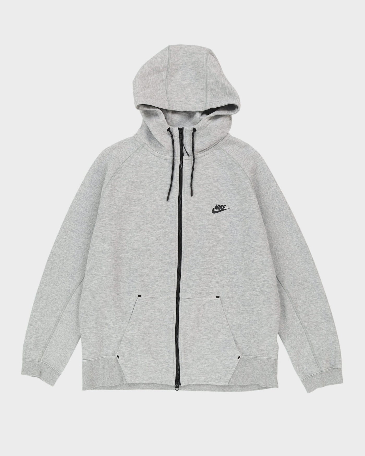 Nike Grey Full-Zip Hoodie - XL