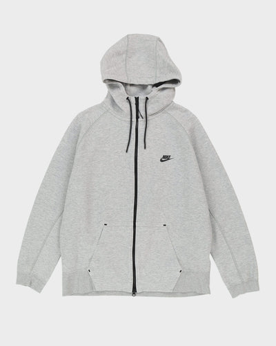 Nike Grey Full-Zip Hoodie - XL