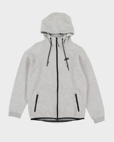 Nike Grey Full-Zip Hoodie - M