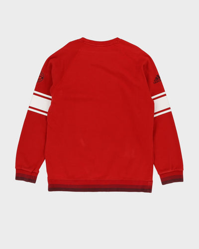 FC Bayern Munich FCB Red Adidas Sweatshirt - L