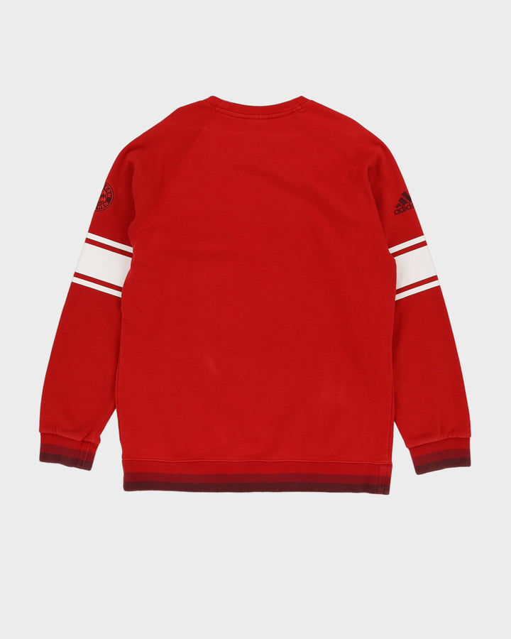 FC Bayern Munich FCB Red Adidas Sweatshirt - L