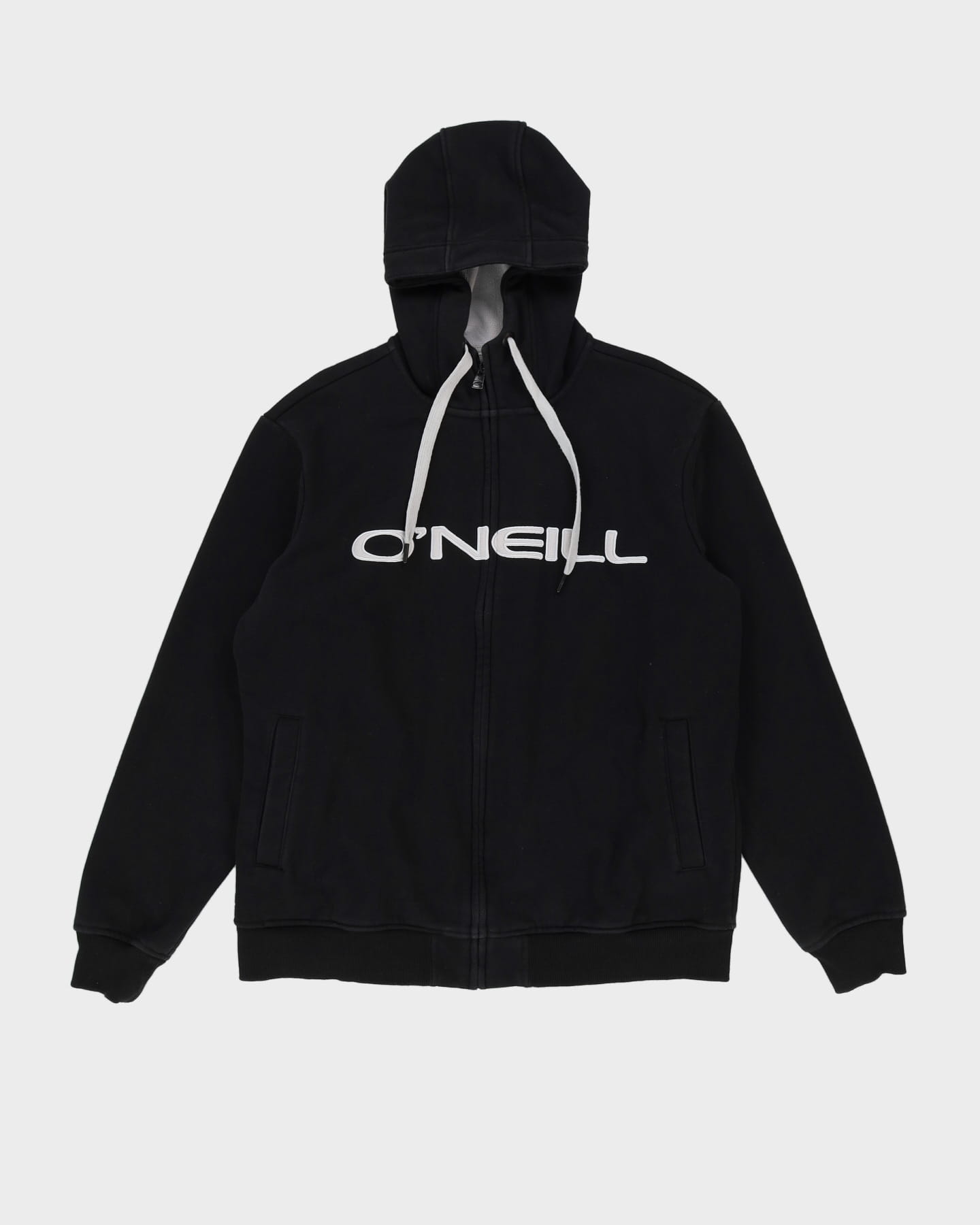 O'Neill Black Full-Zip Hoodie - XXL