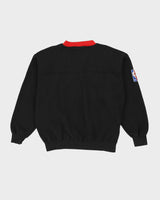 Vintage 90s LEE Chicago Bulls NBA Black Sweatshirt - L