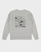 KAWS X Sesame Street Grey Embroidered Sweatshirt - M