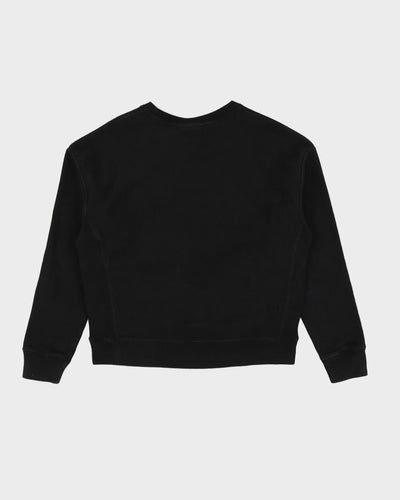 Champion Black Reverse Weave Sweatshirt - L