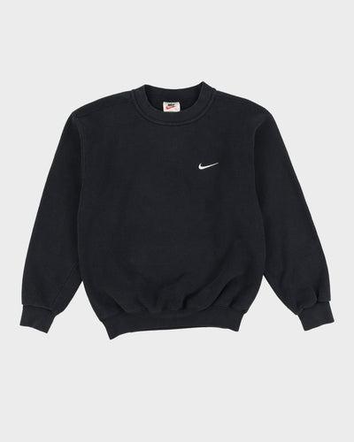 90s Nike Black Sweatshirt - S