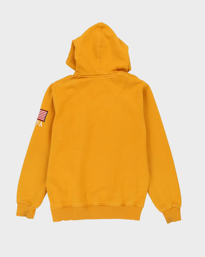 Polo Jeans Yellow Hoodie With Embroidered Logo - XL