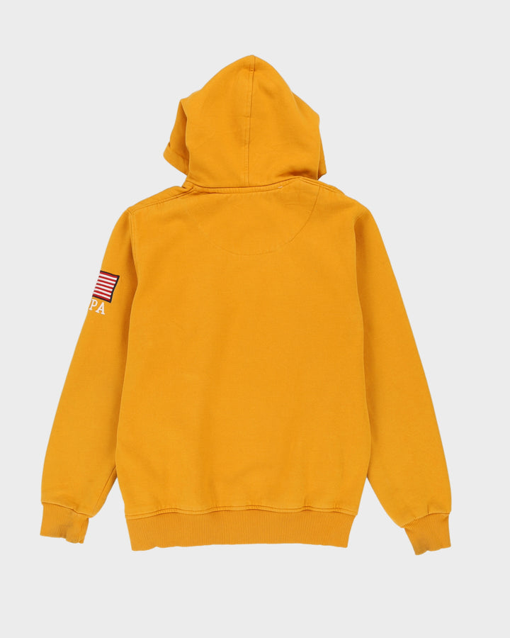 Polo Jeans Yellow Hoodie With Embroidered Logo - XL
