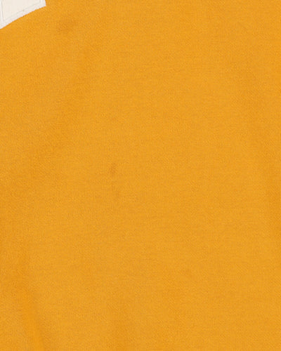 Polo Jeans Yellow Hoodie With Embroidered Logo - XL