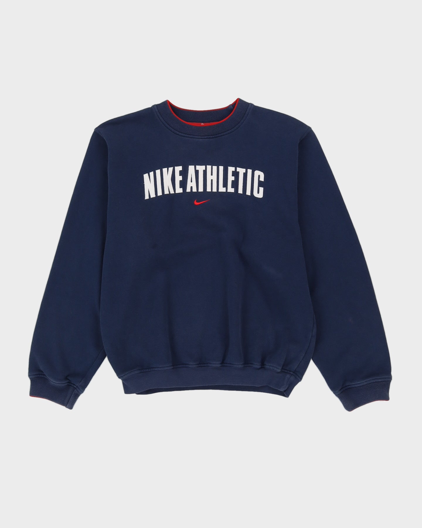 00s Nike Athletic Blue Navy Embroidered Sweatshirt - S