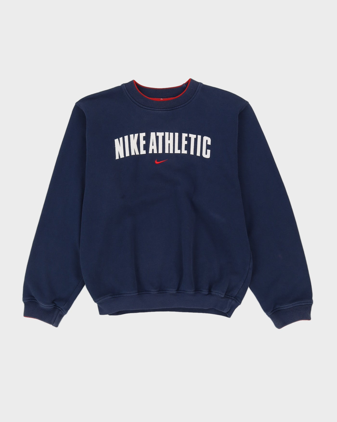 00s Nike Athletic Blue Navy Embroidered Sweatshirt - S
