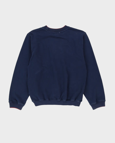 00s Nike Athletic Blue Navy Embroidered Sweatshirt - S