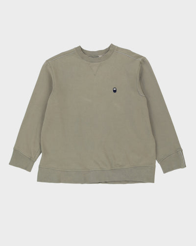 00s Nike Grey Embroidered Sweatshirt - XL