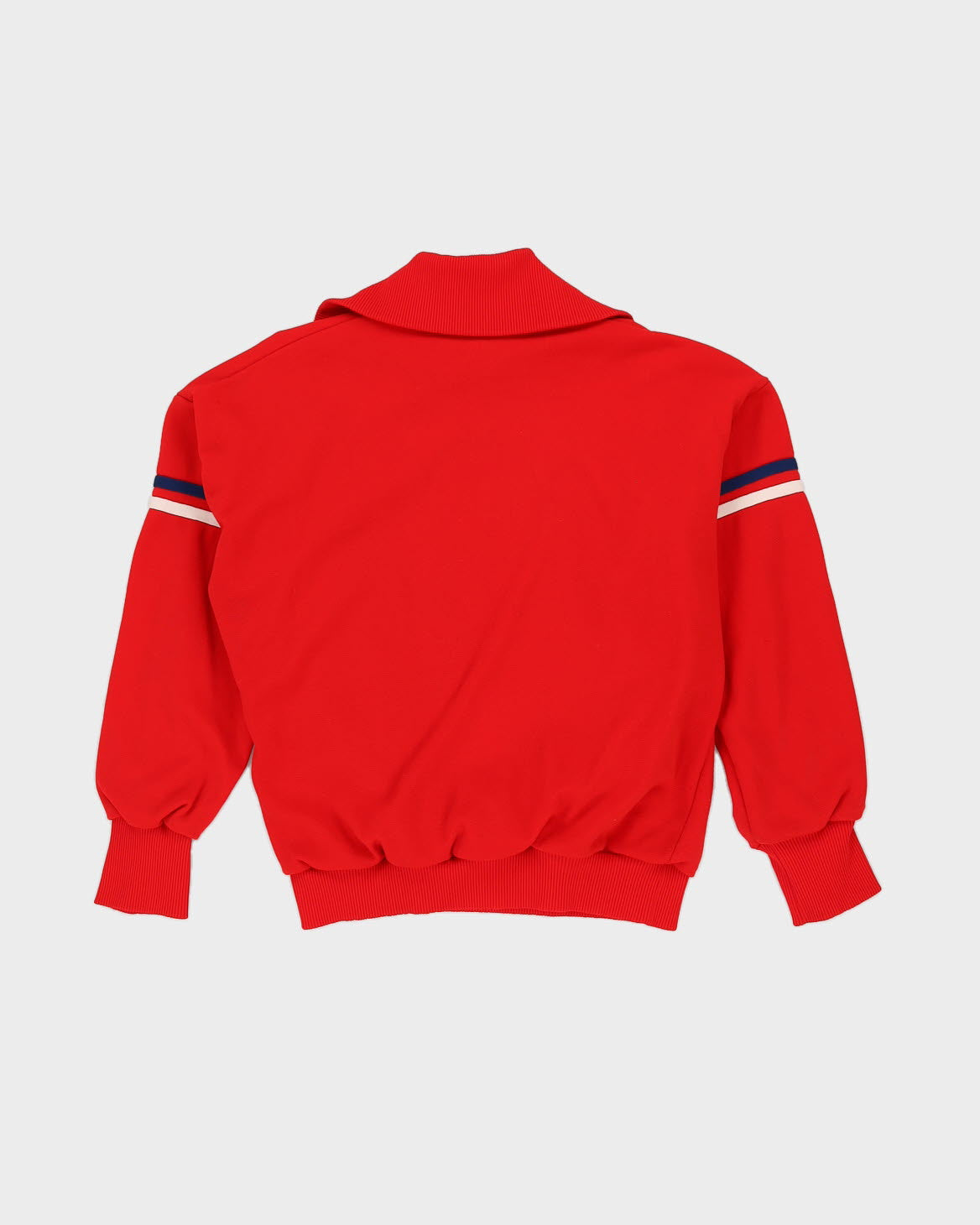 Vintage 70s Odlo Made in Norway Red Quarter Zip Sweatshirt - L