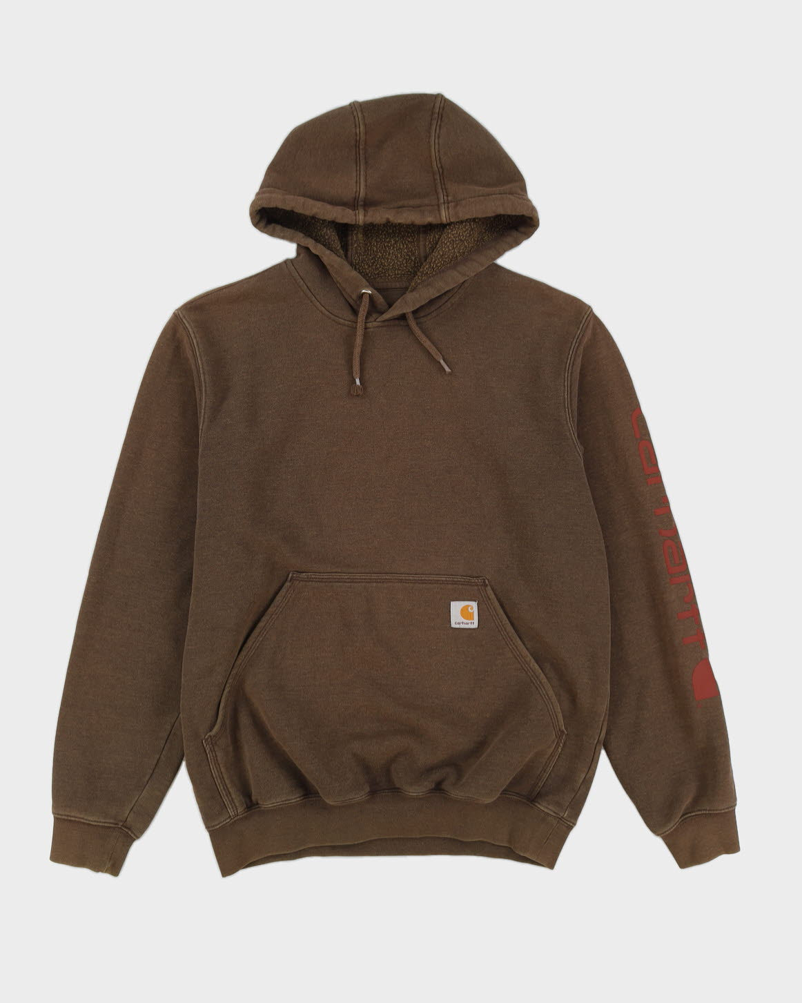 Carhartt Brown Hoodie - S