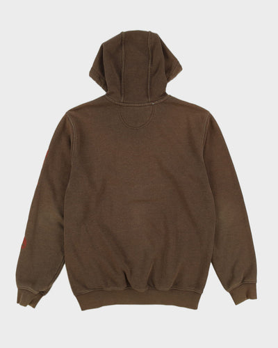 Carhartt Brown Hoodie - S