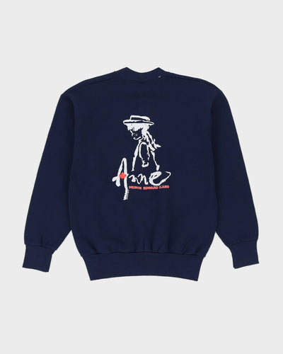 Vintage 90s Anne Produce By Five Cats Blue Sweatshirt - M