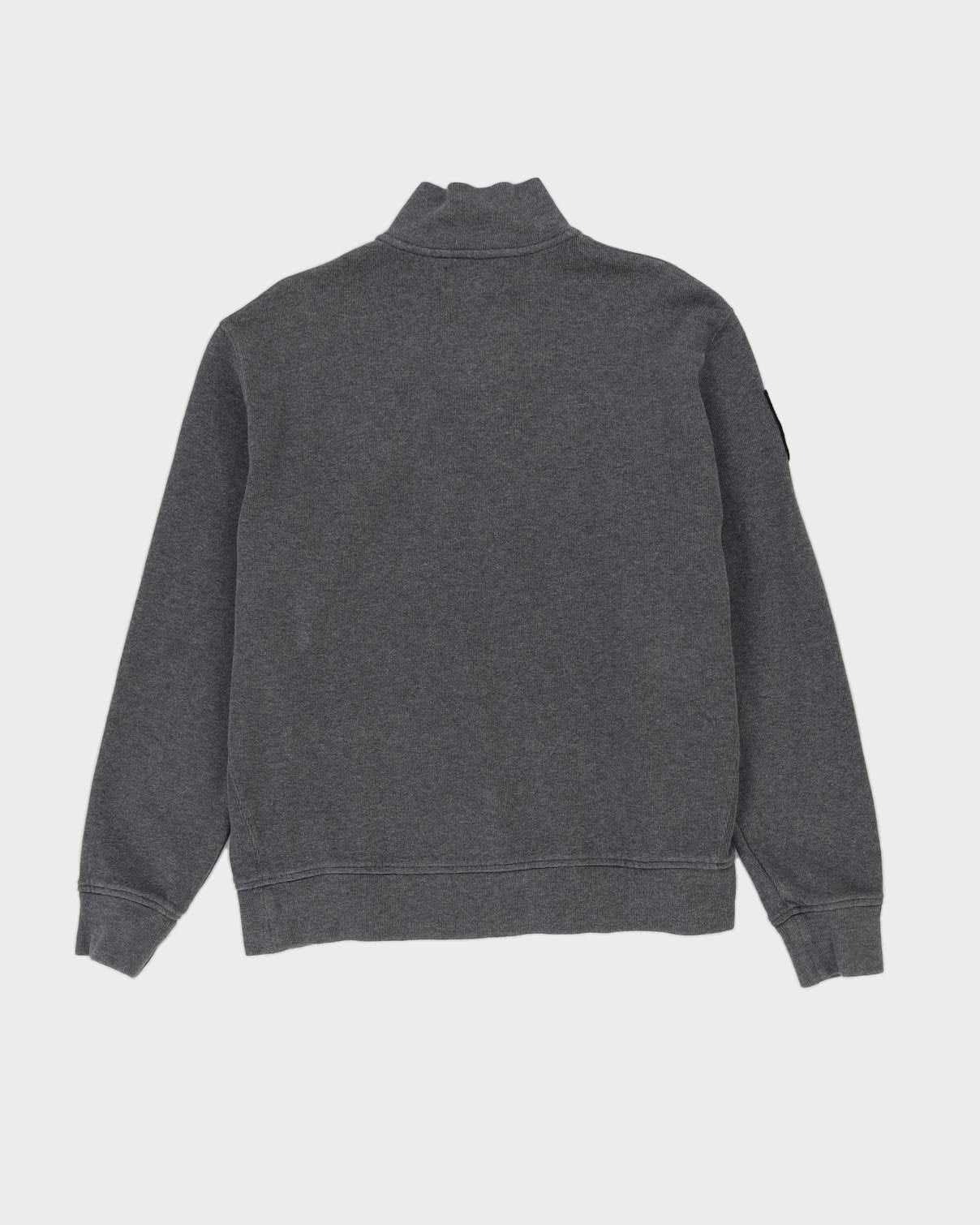 00s Ralph Lauren Grey Quarter Zip Sweatshirt  - L