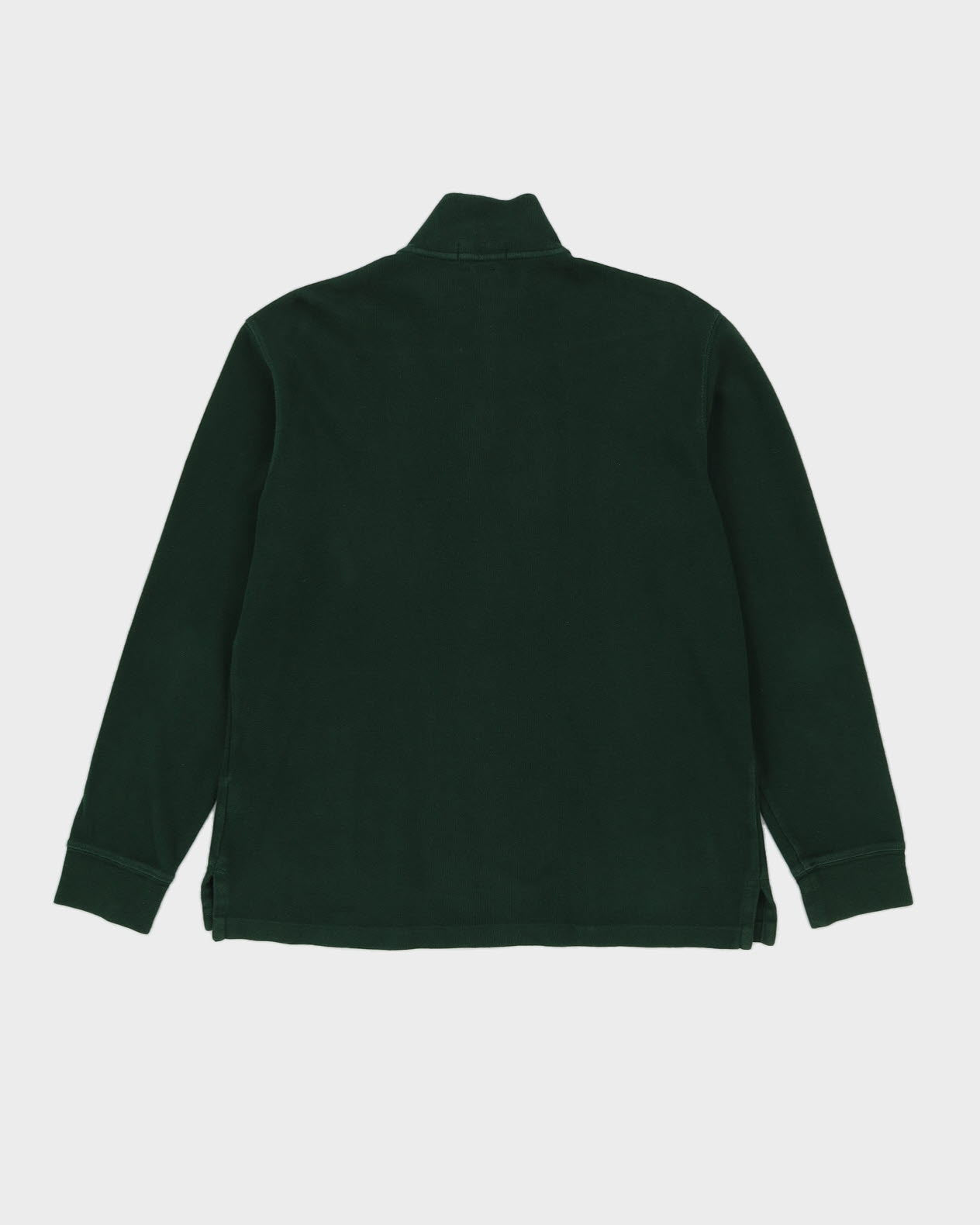 Ralph Lauren Green Quarter Zip Sweatshirt  - M