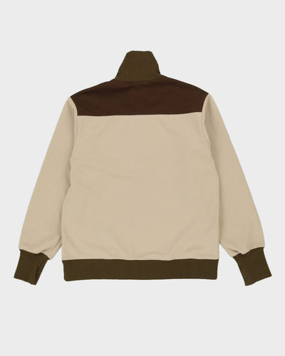 Champion Brown Zip-Up Sweat - L