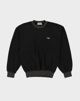 Vintage 80s Makadino Black Crew Neck Sweatshirt - S