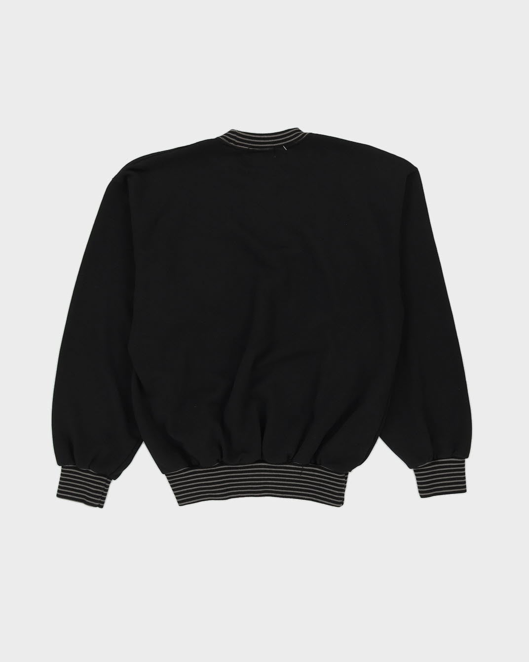 Vintage 80s Makadino Black Crew Neck Sweatshirt - S