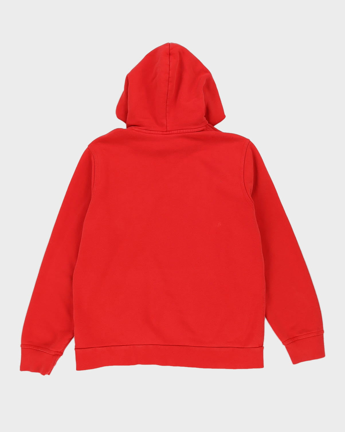 00s Nike Red Hoodie With Big Logo - L