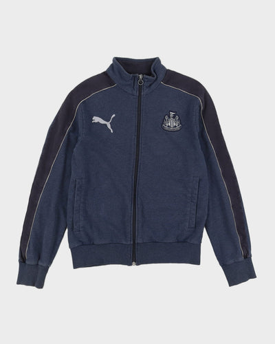 Puma Newcastle United Grey Zip Up Sweat - S