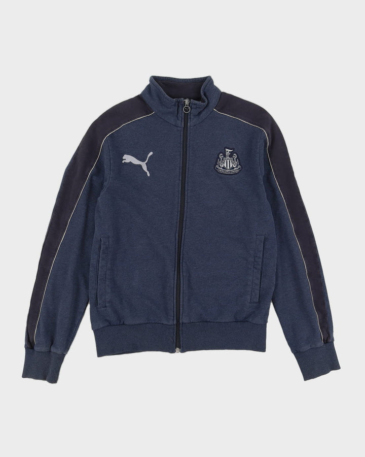 Puma Newcastle United Grey Zip Up Sweat - S