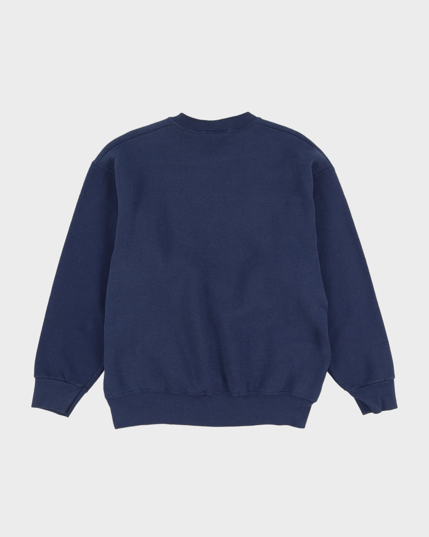 Vintage 90s Polo Ralph Lauren Blue Embroidered Sweatshirt - L